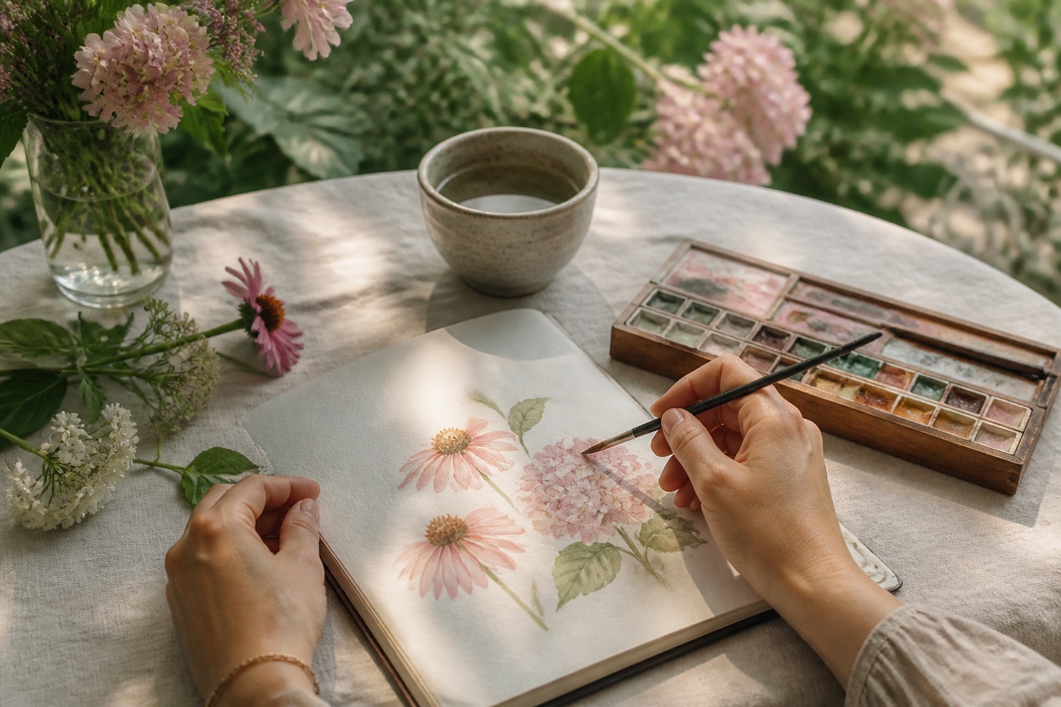 Atelier d’aquarelle